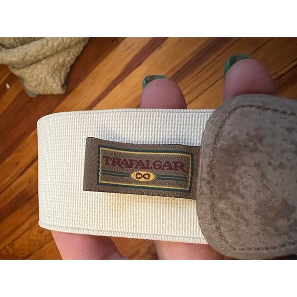 VINTAGE Trafalgar Limited Edition Silk Golf Theme Braces Suspenders - Picture 5 of 7